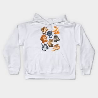 Cat Butts Kids Hoodie